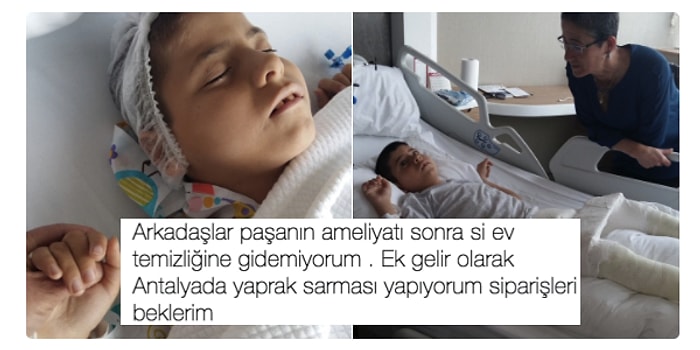 Güzeller Güzeli Hasta Oğlunun Bakımı İçin Yaprak Sarması Satan Anne: Semra Sönmez