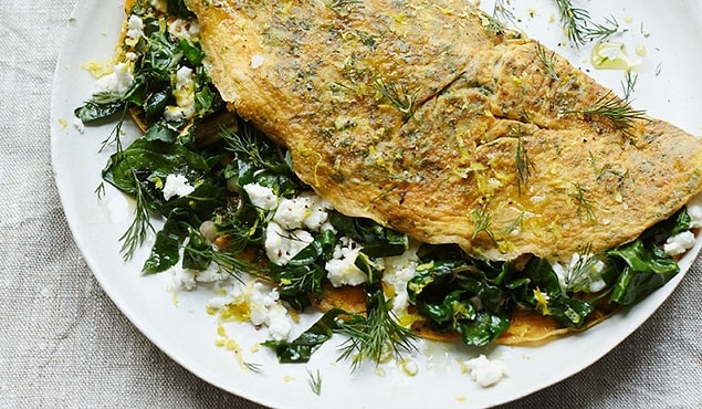 1. Dolaptaki malzemelerden enfes bir omlete ne dersiniz?