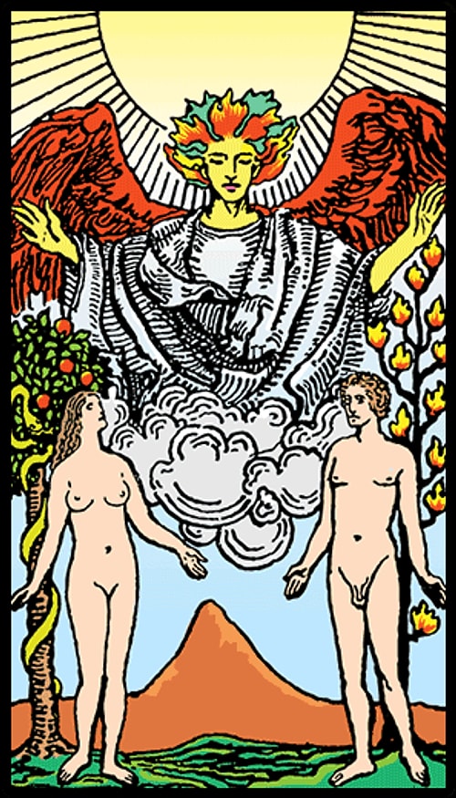 İkizler Burcunun Tarot Kartı "Aşıklar"