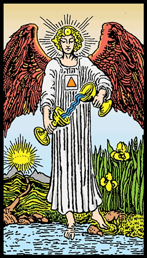 Yay Burcu Tarot Kartı "Denge"