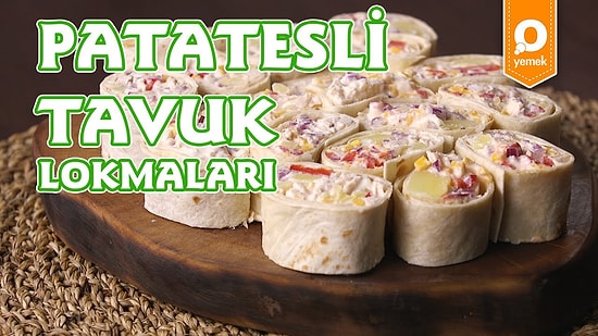 Lokmalık Olan En Güzel Lezzet: Patatesli Tavuk Lokmaları Nasıl Yapılır?