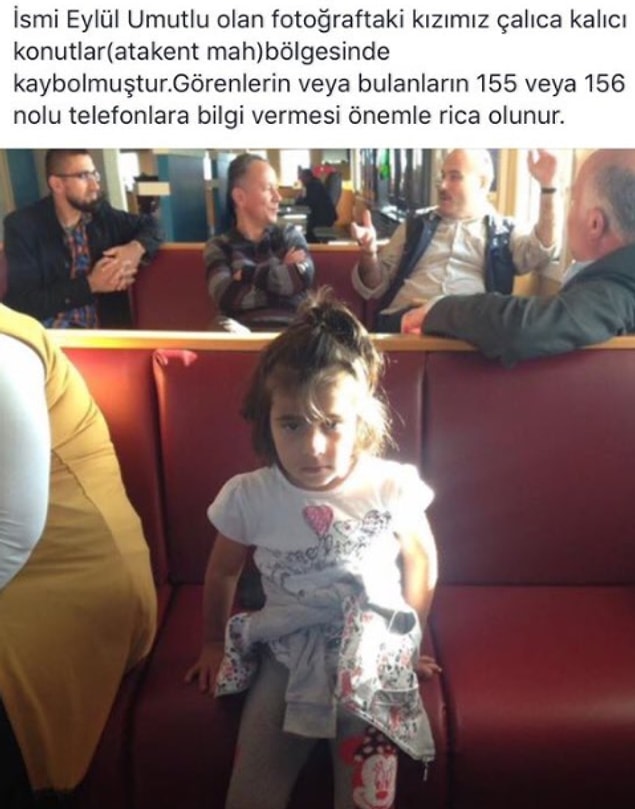 Aysel-Nurettin U. çiftinin 7 çocuklarının en küçüğü olan Eylül, 31 Mayıs Çarşamba günü evden çıktı ve bir daha dönemedi...