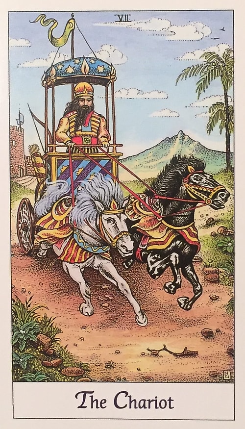 Yengeç Burcu Tarot Kartı "Savaş Arabası"