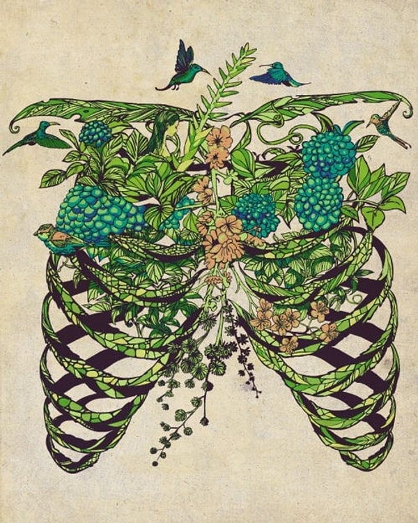 Нос и легкие!