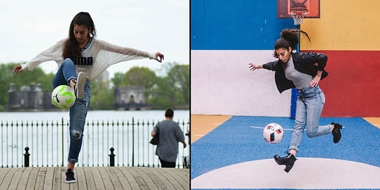 Freestyle Ustası Lisa Zimouche'den İzlerken Bile Çalım Yiyeceğiniz 13 Sihirli Video