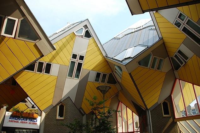 12. Cubic Houses (Kubus woningen) (Rotterdam, Netherlands)