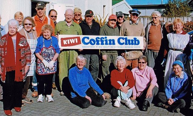 “There is a lot of loneliness among the elderly, but at the coffin club people feel useful, and it is very social...