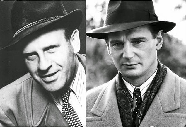 1. Oskar Schindler (Liam Neeson in Schindler's List)