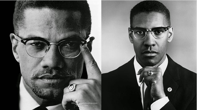 33. Malcolm X (Denzel Washington in Malcolm X)