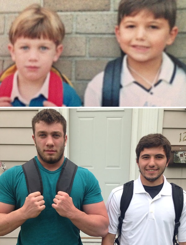 16. Друзья с первого дня в детском саду вплоть до последнего дня в университете