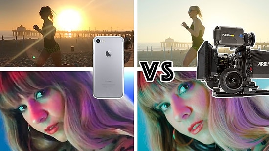 Hollywood'un Kullandığı Dijital Kamera Alexa ile iPhone 7 Plus Karşılaştırması