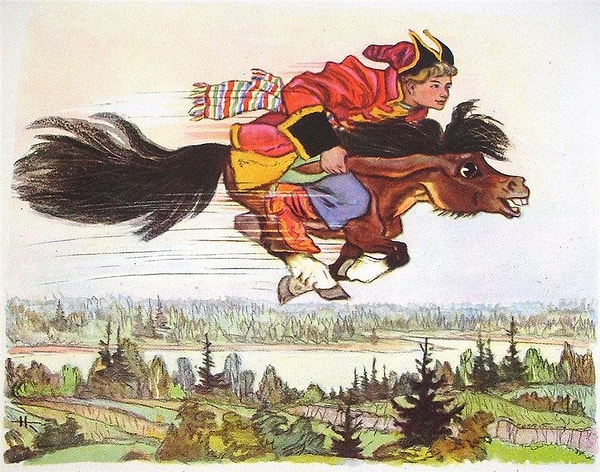 15. Прочитав «Конька-Горбунка» Ершова, Пушкин решил больше никогда не писать сказки.