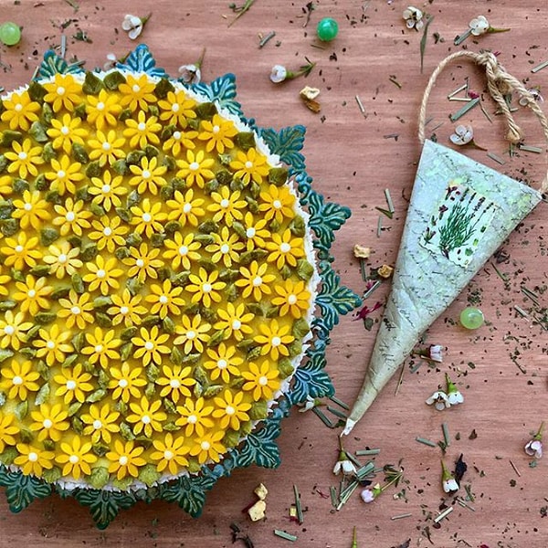 4. Для приготовления всего торта используются лишь сырые веганские ингредиенты