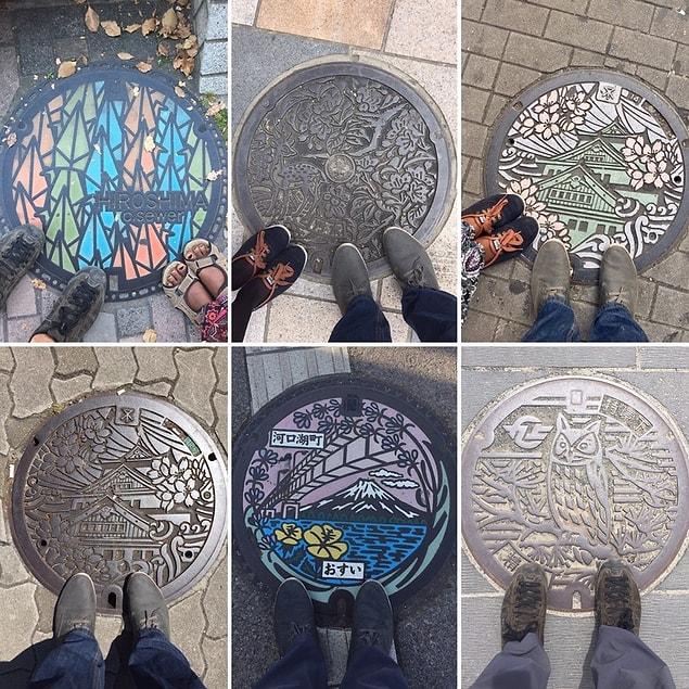 4. Manhole covers from Japan