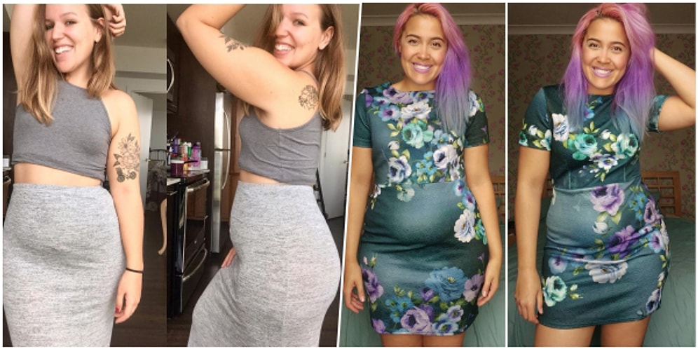 Güzellik Kalıplarını Bir Bir Yıkmaya Geliyorlar! İşte Instagram'ın Yeni Trendi 'Göbekli' Pozlar!