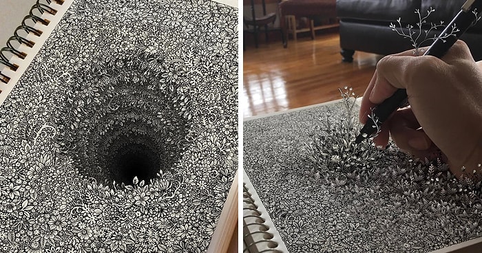 Mandala Tarzı Çizimlere Adeta Seviye Atlatmış Kamboçyalı Sanatçıdan 21 İnanılmaz Eser