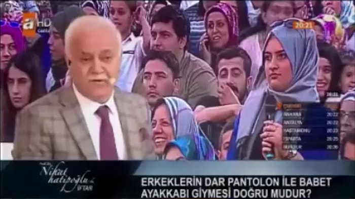 Nihat Hatipoğlu: 'Erkeklerin Dar Pantolon Giymesi Uygun Değildir'