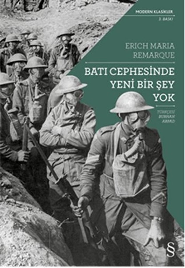 1. Batı Cephesinde Yeni Bir Şey Yok – Erich Maria Remarque