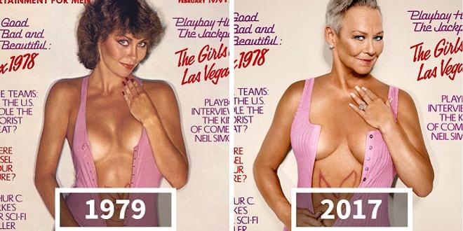 Playboy'un İkonik Kapak Fotoğraflarındaki Ünlü Modeller 30 Sene Sonra Yeniden Poz Verdi!