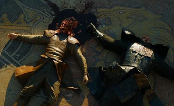 12. Dağ'ın Oberyn'i öldürdüğü an.