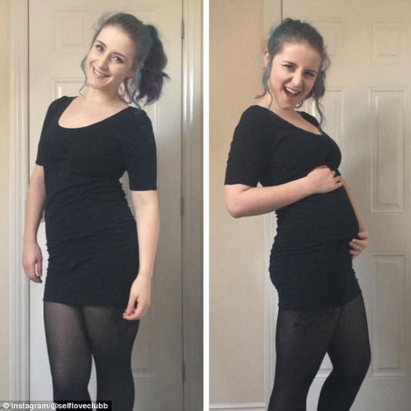 4. Снимки размещают под хэштегом #EmbraceTheSquish, #LoveYourBellyMovement и #EmbraceYourCurves