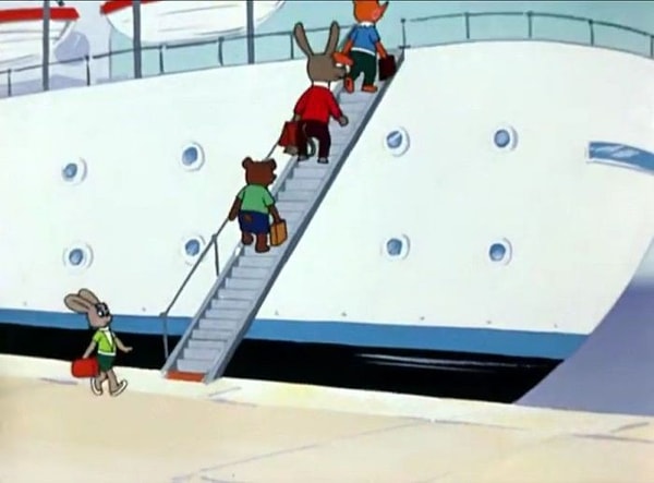 15. Парочка плавает на теплоходе...,