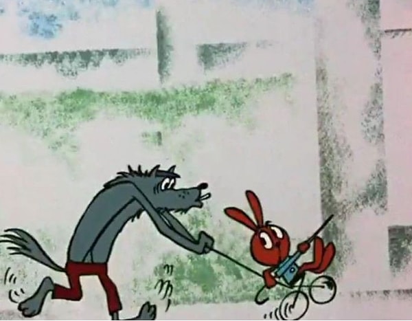 2. Изначально Волк и Заяц были такими: