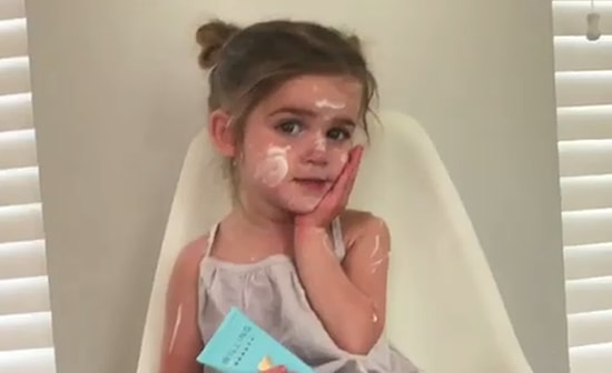 Cilt Bakımını Ciddiye Alarak Annesi Gibi Bir Prenses Olmak İsteyen Cimcime