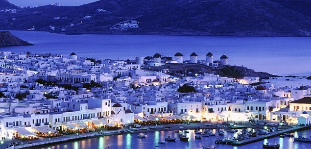 Mikonos Adası!
