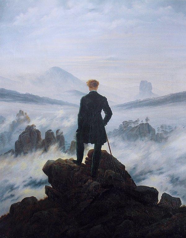 35. Wanderer Above the Sea of Fog, Caspar David Friedrich - Almanya