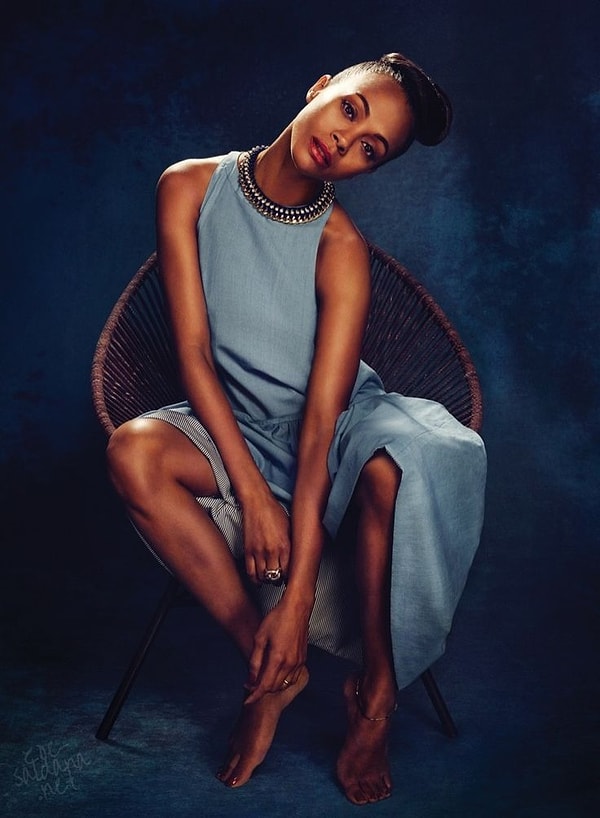 6. Зои Салдана