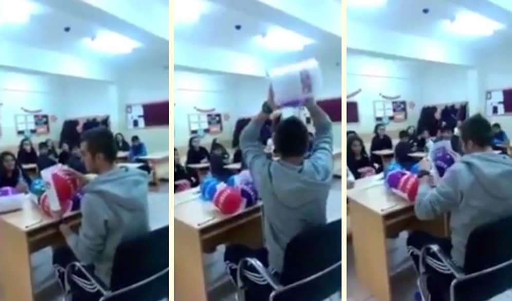 Beden Eğitimi Öğretmeninin Muhteşem Karne Dağıtma Şekli