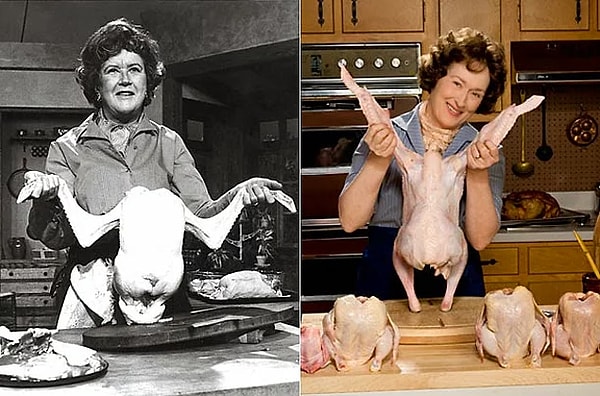 6. Джулия Чайлд (Мэрил Стрип в "Джули и Джулия: Готовим счастье по рецепту")