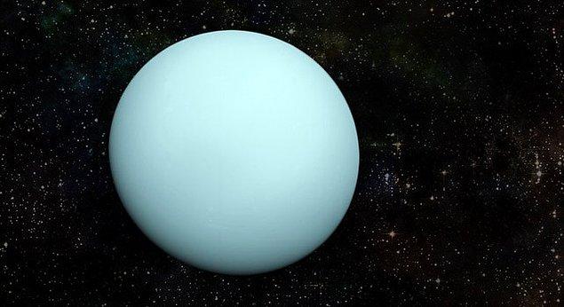 7. Uranüs’ün içine 63 adet Dünya sığabilir.