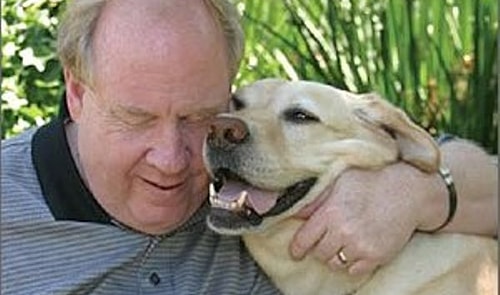 Günün kahramanlarından biri de Roselle adındaki bir rehber köpekti.