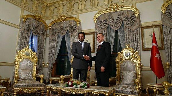 14. Türkiye - Katar ilişkileri de yükselişte.
