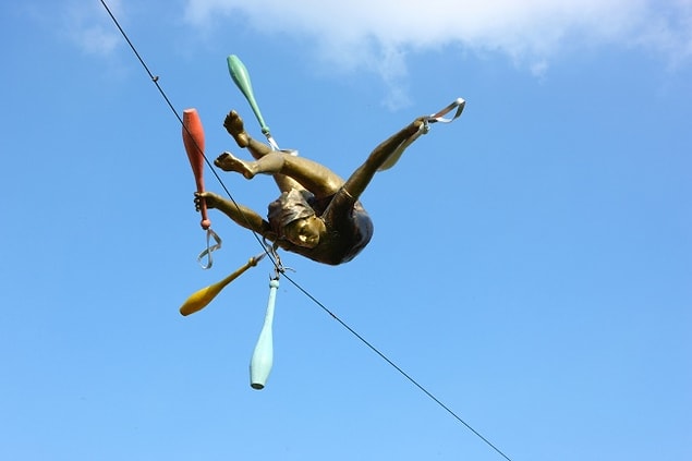 5. "Balancing Sculpture" Dubai