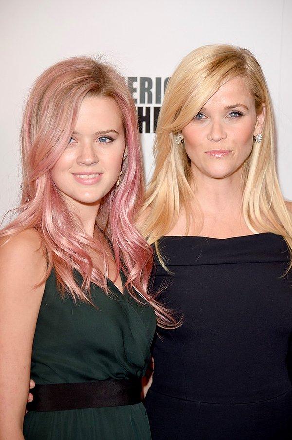 5. Reese Witherspoon ve kızı Ava Elizabeth Phillippe