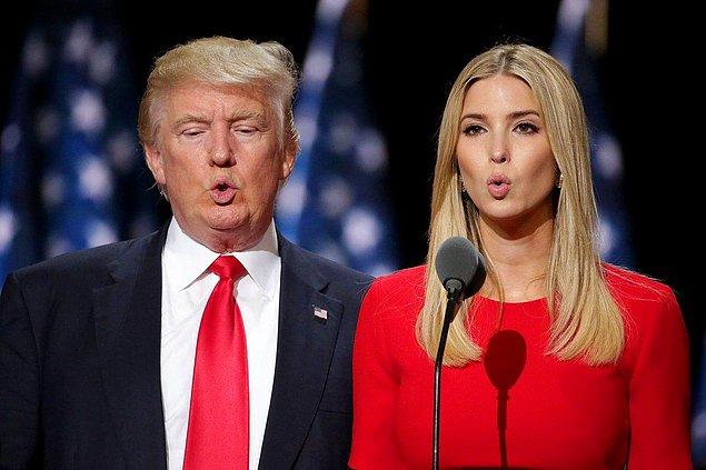 23. Ivanka Trump ve babası Donald Trump