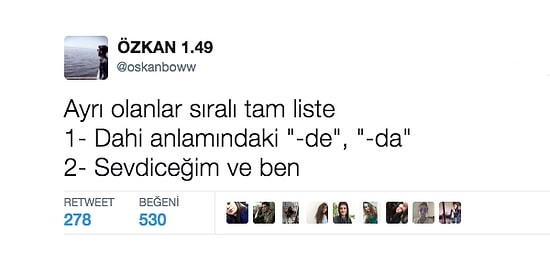 Son Sorusunu De’leri Da’ları En İyi Ayıranların Görebildiği Test