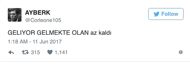 ...ve uyardı.