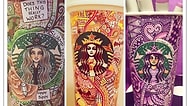Starbucks Bardaklarına Kocaman Dünyalar Sıkıştıran Sanatçıdan 14 Muhteşem Çalışma