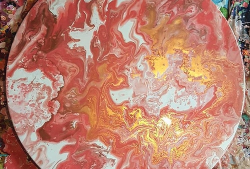 Mesela bu gökyüzündeki bu yıldızlı gecenin oluşturulmasında birçok parıltı kullanıldı.
