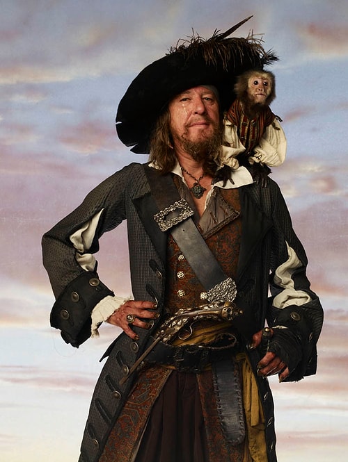 Kaptan Barbossa'nın adı, Barbaros Hayreddin Paşa'nın Barbarossa lakaplı abisi Oruç Reis'ten geliyor.