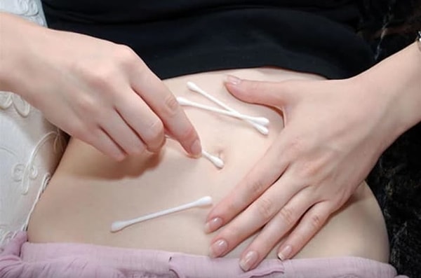 7. У вас постоянная потребность содержать пупок в чистоте.