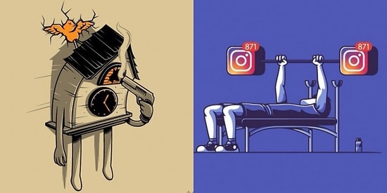 İnsanlığın ve Var Olduğu Gezegenin Gerçek Bir Yansıması Olan 17 Eleştirel İllüstrasyon