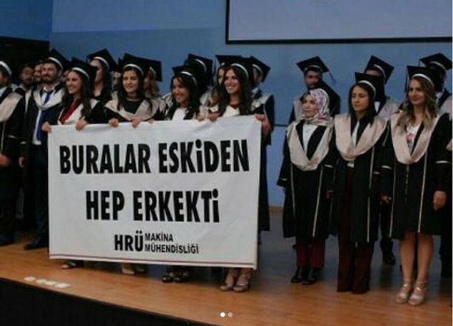 5. Kim demiş kadından mühendis olmaz diye. 💪🏼