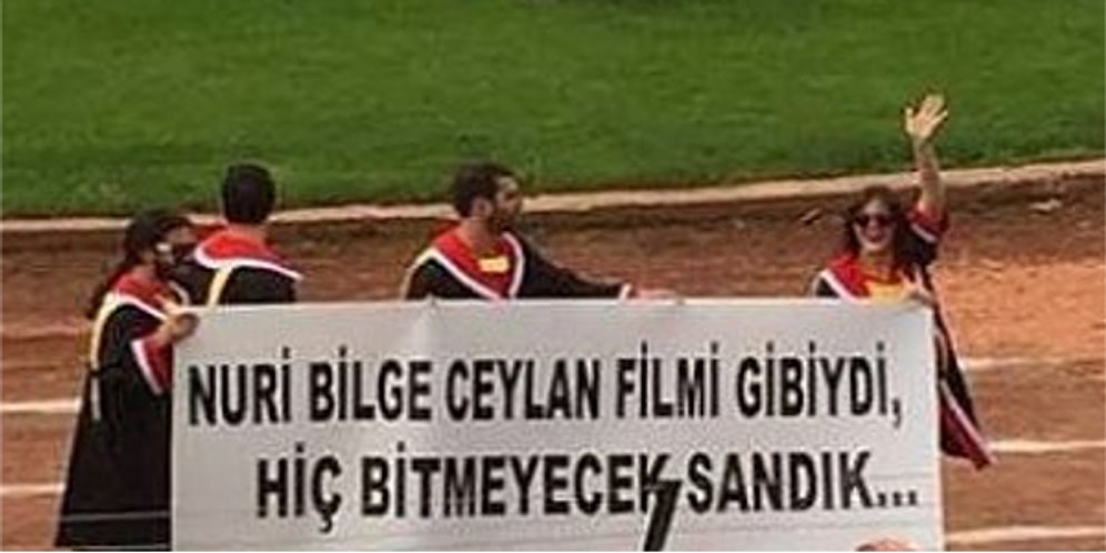 Yurdumuz Mühendislerinin Zehir Gibi Beyinlere Sahip Olduğunun Kanıtı 23 Mezuniyet Pankartı