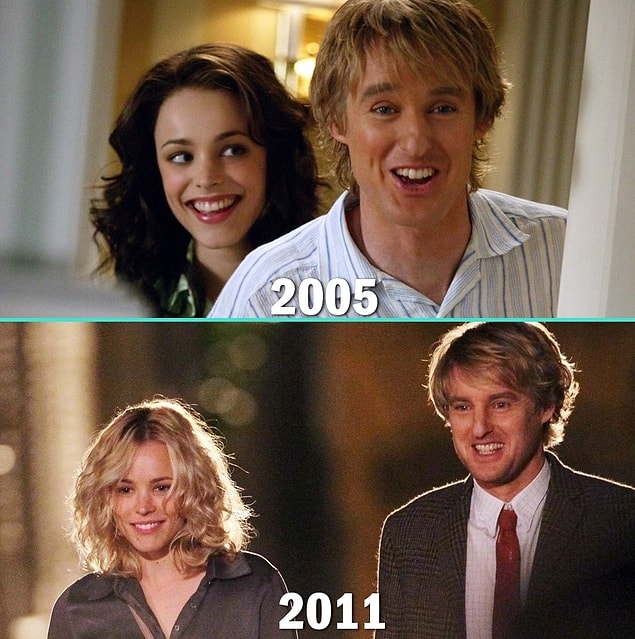 18. Rachel McAdams & Owen Wilson