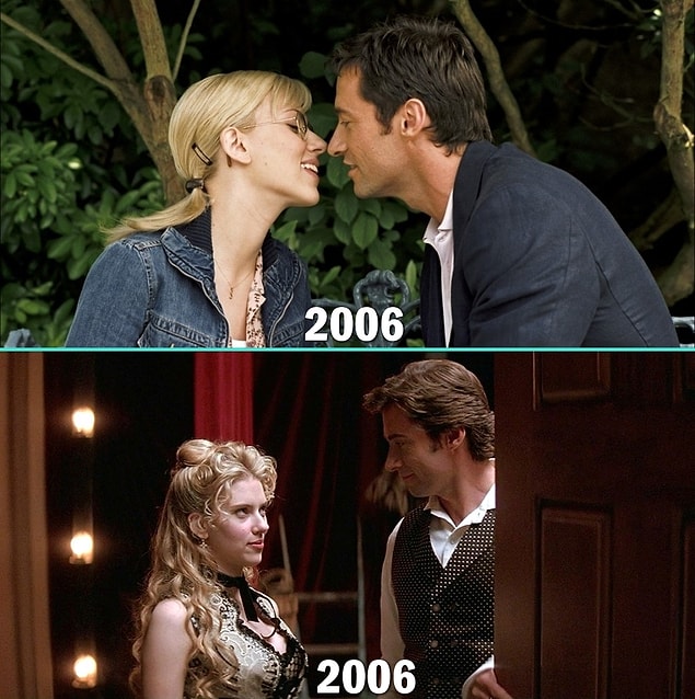 12. Scarlett Johansson & Hugh Jackman